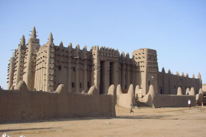 La Grande mosquée de Djenné, dans le centre du Mali