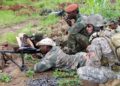 Soldats des Forces armées maliennes lors d'un exercice d'entraînement