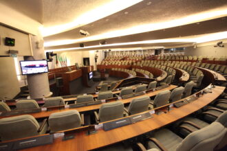 Hémicycle de l'Assemblée populaire nationale algérienne à Alger