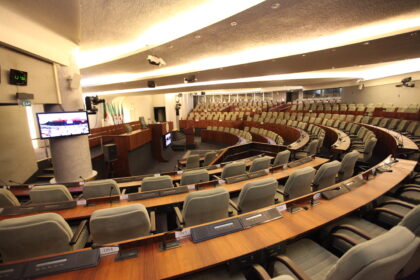 Hémicycle de l'Assemblée populaire nationale algérienne à Alger